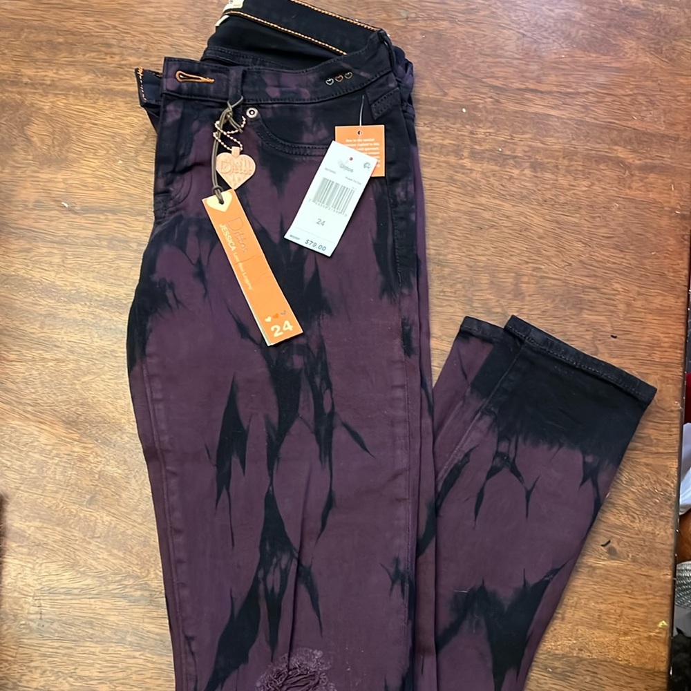Tie dye skinny jeans - Ditto - New with tags - size 24